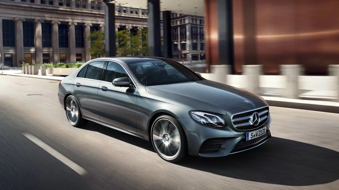 The image shows the front of the A-Class from the side.